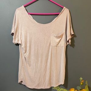 light pink top